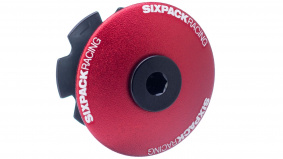 Víčko a ježek hlavového složení - SIXPACK Menace 1-1/8" - červená