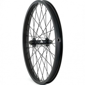 Vypletené přední kolo BMX - TRÉBOL Female Front - Flat Black