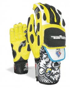 Zimní rukavice - LEVEL Worldcup CF  Black-Yellow