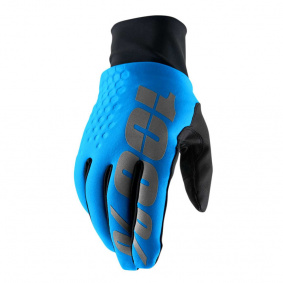 Zateplené rukavice - 100% Hydromatic Brisker 2022 - Blue