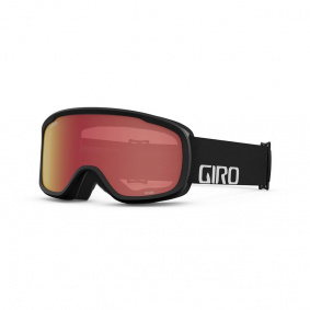 Zimní brýle - GIRO Roam - Black / 2 skla (Wordmark Amber Scarlet/Yellow)